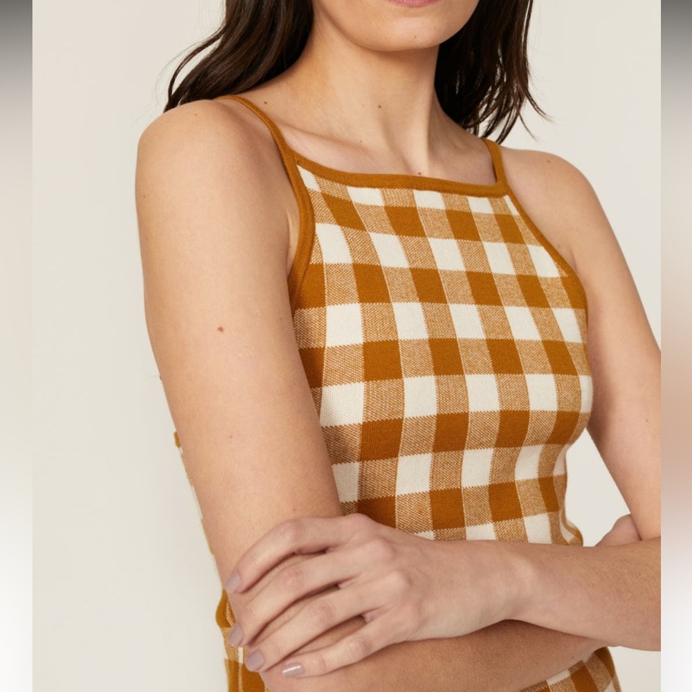 Madewell Gingham Top